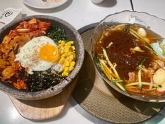 五花肉石锅拌饭-七八冷面·延边朝鲜族美食(圣熙八号店)