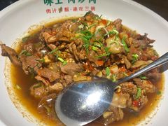 三年剁椒肉炒肉-味上湘菜馆(阿波罗店)