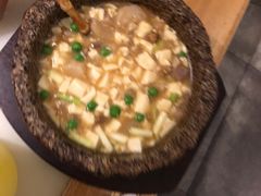 石锅鸡汤豆腐-绿茶餐厅(西单老佛爷店)