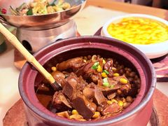 黄豆焖猪脚-绿茶餐厅(西单老佛爷店)