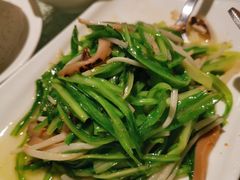 青龙菜清炒-新加坡海鲜共和(名胜世界圣淘沙海滨坊)