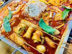鱼饼火山炒年糕-包装马车·韩国料理·포장마차