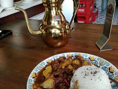 -歹歹的加个面过油肉拌面