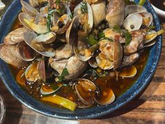 辣炒甜麻花蛤-蚝堡海鲜·威海菜·海肠捞饭·烧烤·亚洲吃蚝公司(幸福门店)