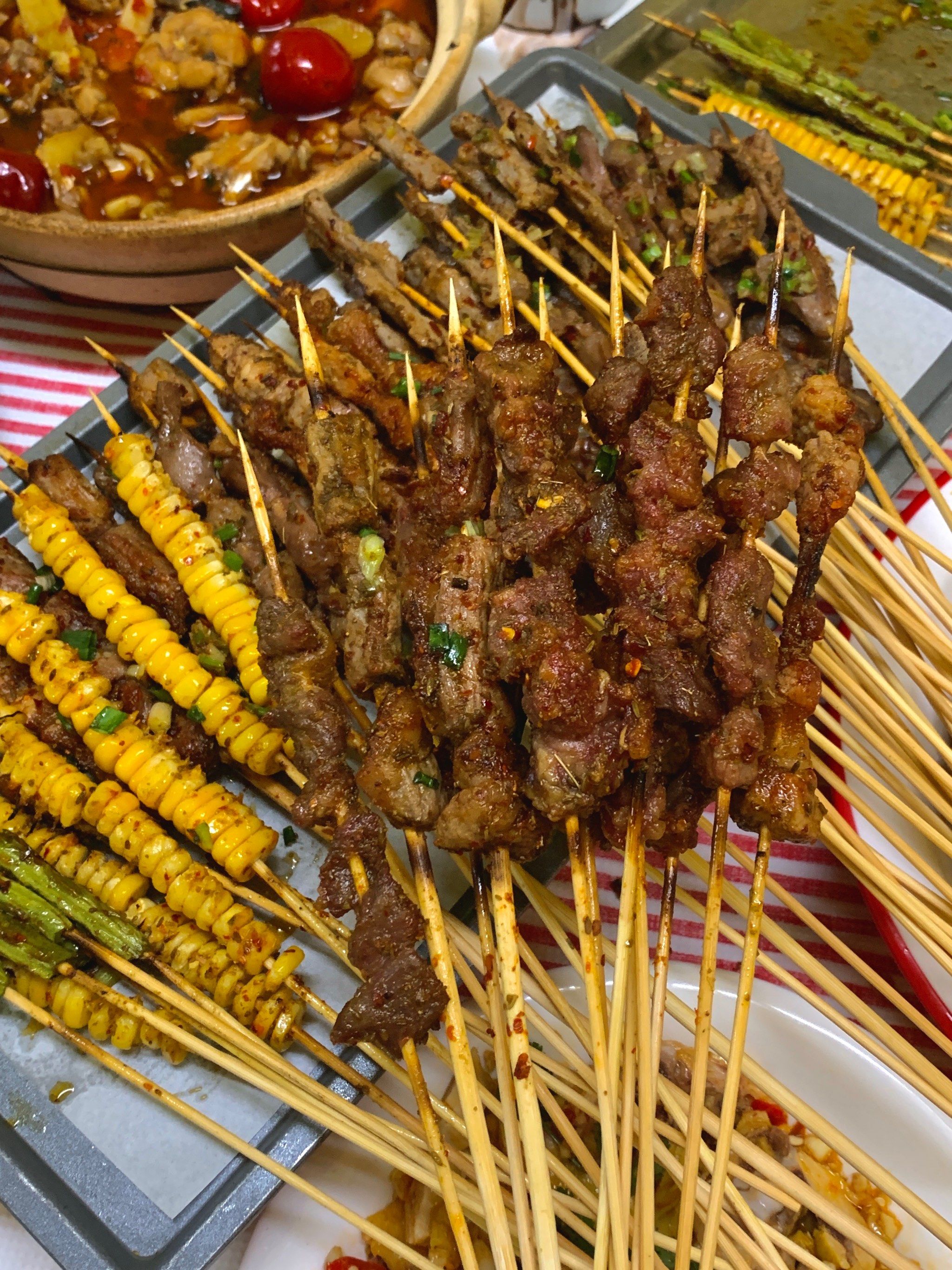 吃到为数不到的鲜货烧烤!