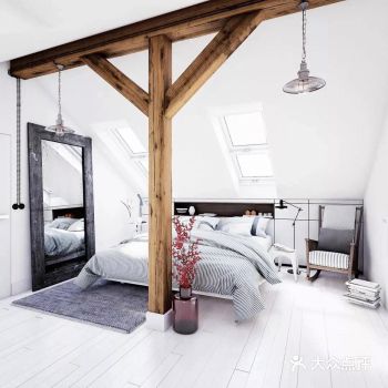 斜顶阁楼巧利用，矮小的异形空间也能大放异彩！