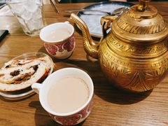 新鲜现煮新疆奶茶-那时新疆·若羌(经纬汇店)