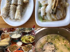 猪肠碌，生蚝肠粉，海鲜粥-沙扒湾