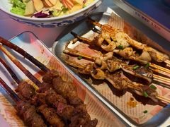 -百彦蒙古包·碳烤羊排·手抓羊肉(万江首店)