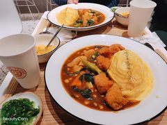 炸鸡块咖喱蛋包饭套餐-池奈·日式咖喱蛋包饭(赛高店)