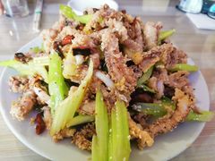 干煸鱿鱼须-鑫来子菜馆