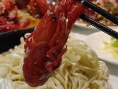 蒜泥龙虾中虾-香满锅老北京羊蝎子火锅·家常菜(新街口店)