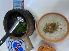姜葱田鸡-长城砂煲田鸡粥