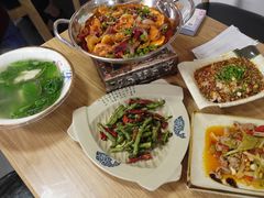 干煸四季豆-胖子菜馆(花园餐厅店)