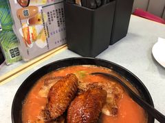 番茄浓汤鸡翅猪扒通粉-华嫂冰室(尖沙咀店)