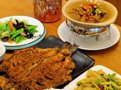 -钰田大院·碳烤虹鳟鱼·怀柔地道农家菜(雁栖湖店)