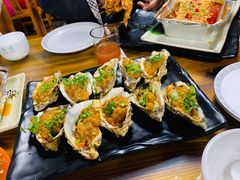 炭烤生蚝-兆辉木炭海鲜烧烤·海鲜小炒