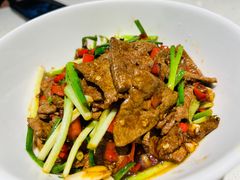 葱爆猪肝-蓉九•三十年品牌(武陵阁店)
