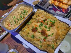 烤茄子-三个蒙古大叔羊肉串(大宁店)