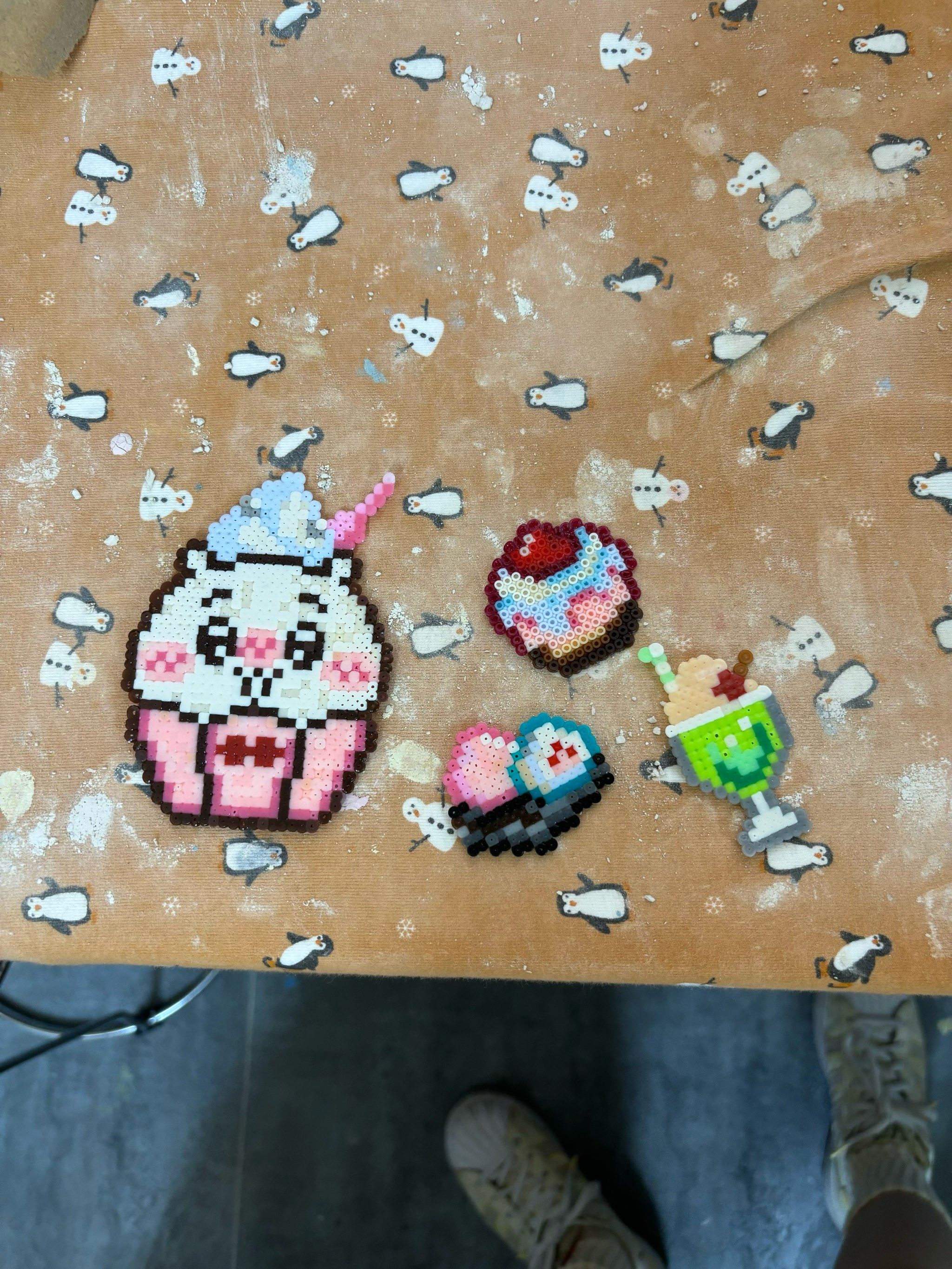 拼豆性价比很高!一杯奶茶钱 不限时不限量,我拼了好多个哈哈哈!