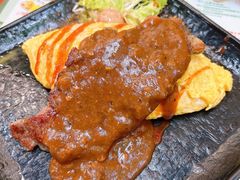 热销黑椒牛扒蛋包饭-阿飛冰室(下沙店)