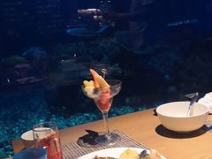 -海棠湾洲际-涛·海底餐厅·美人鱼·自助餐·海底隧道