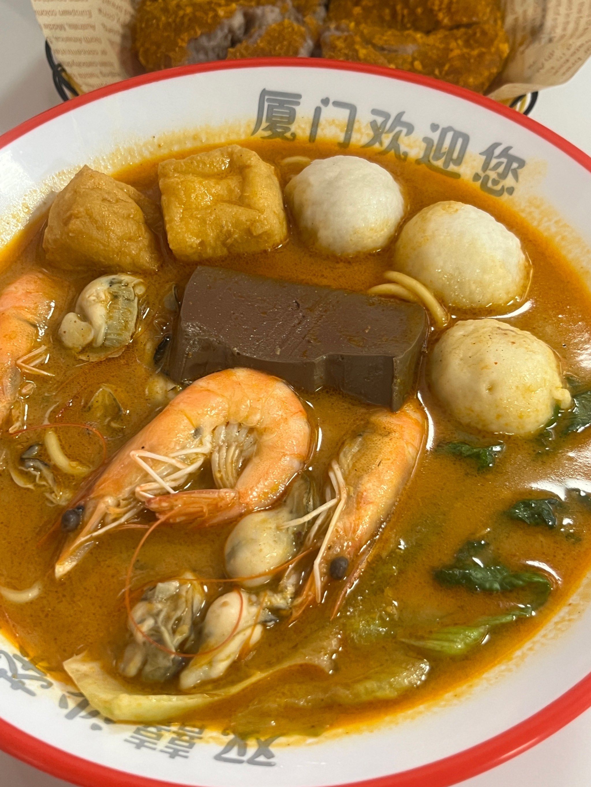 沙茶面八市街头来这家吃!