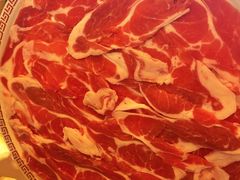 现切羊上脑肉-大熊猫毛肚火锅(烟台万象汇店)