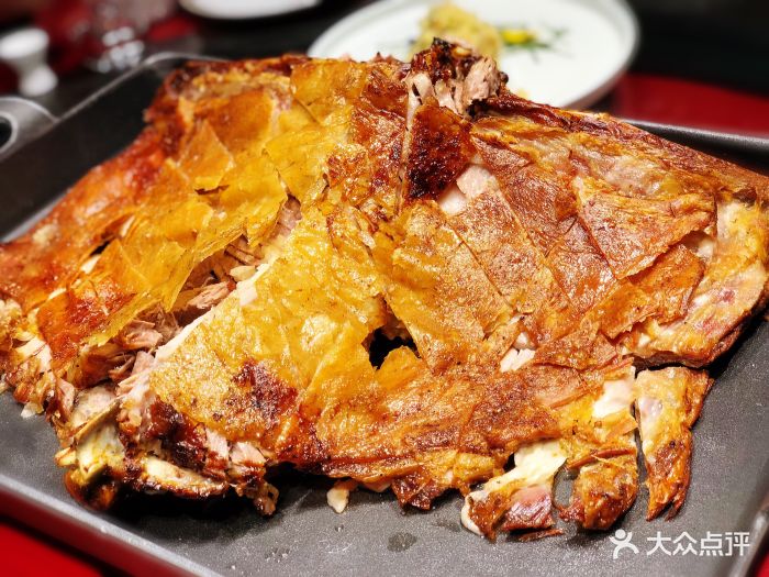 九十九顶毡房(清河店)烤羊背图片
