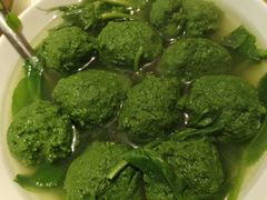 翡翠圆子汤-柏合黄记豆腐皮饭店