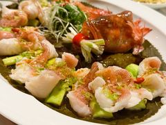 荷叶去骨蒸东星斑-宝丽轩中餐厅BAOLIXUAN