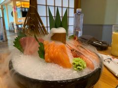 三文鱼刺身-鲁山人日本料理·放题·套餐(松卫北路店)