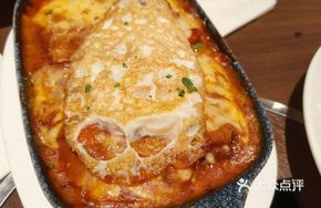 Fried Egg Meat Sauce Baked Pasta