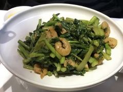 油菜爆干虾-福海居烤鸭店(鸟巢店)