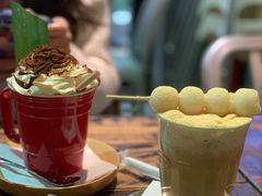 白玉豆乳冰拿铁-MIKAKU(万达广场上海宝山店)