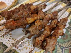 烤羊肉串-新疆红柳花餐厅(新洲店)