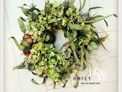 艺术花环1-谷莠子花艺·气球派对·绿植造景·花艺沙龙(金光华广场店)