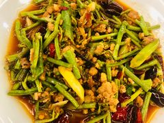 龙爪菜炒肉沫-贵州大厦贵州厅(樱花园西街店)