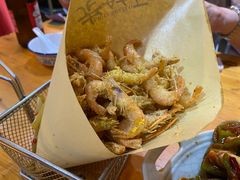 炸河虾-老姑砂锅·烧烤天津菜(体北道店)