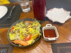 芒果藜麦虾沙拉-源·新派中西餐厅(青蓝山美食一条街店)
