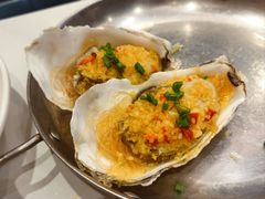 蒜蓉粉丝蒸生蚝-必点海鲜·海肠捞饭·鲅鱼水饺(滨江道店)