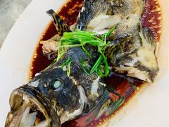 石斑鱼清蒸-四川小胡子海鲜(丁村万人海鲜广场店)