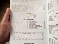 菜单-Musso & Frank Grill