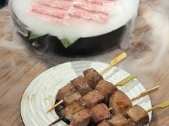 -明洞阿姨·韩式酱蟹烤肉·创意料理(三元桥店)