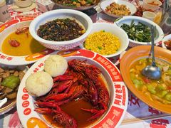蚌埠红烧大虾-阿财老铺·老蚌埠龙虾城(华夏总店)