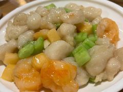 鳕鱼爆鲜虾-陈傻子餐厅(世纪都会店)