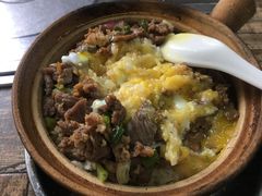 牛肉窝蛋饭-阳江河堤老牌曾记美食