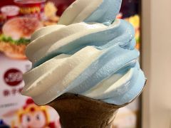冲绳海盐双旋冰淇淋花筒-肯德基(西影路店)