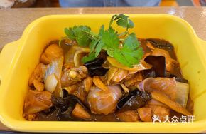 Braised Chicken in Abalone Sauce