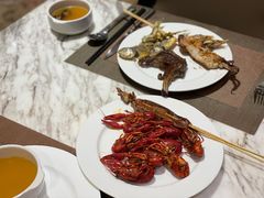 烤鱿鱼-上海皇廷花园酒店·西餐厅·自助餐